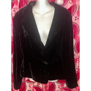 🖤 Chic Silk Velvet Blazer